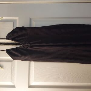 Elegant Black Sleeveless Dress